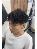 スパイラルパーマ