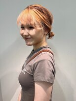 ペレ 梅田(PELE) 前髪/アンブレラカラー/こなれミディ/イメチェン/ウェーブパーマ