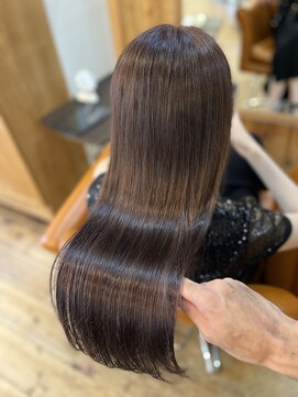 エルムトウキョウ(ELM Tokyo) 【髪質改善カラー】クリアパープル