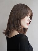 【Un ami】ミディアムボブヘア