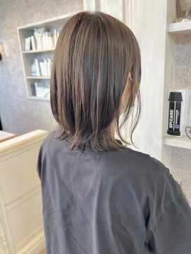 キャアリー(Caary) 福山市Caary20代30代40代50代ふんわりレイヤーボブ春先取りヘア