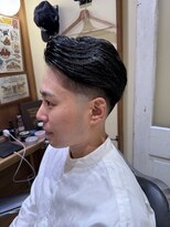 フォーコーナーズ(Four Corners)&nbsp;フェード/七三分け/バーバー