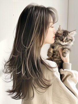 アルトリスト(Altruist Aging×HAIR&SPA) ★ミルクティーブロンドワンホンレイヤーデジタルパーマボブ