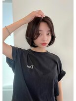 エル 北千住(elu)&nbsp;アッシュブラック_カーキグレージュマッシュショート