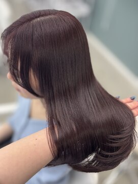 アイシー 表参道(ICY) ピンクカラー/暖色艶カラー/ブリーチなし