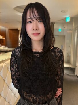 ヤヨイブレインズフェアリー(YAYOI BRAINS fairy) 韓国風ハッシュカット×艶黒髪レイヤーロング☆