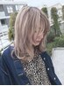 【ダブルカラー＊】ケアブリーチフルカラー＋似合わせカット＋トリートメント