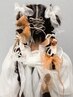 推し活【ヘアセット＋持ち込みリボン・スペシャル装飾】