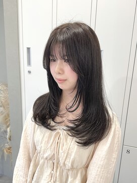 シン 船橋店(sin) レイヤーカット/顔まわりレイヤー/ 髪質改善