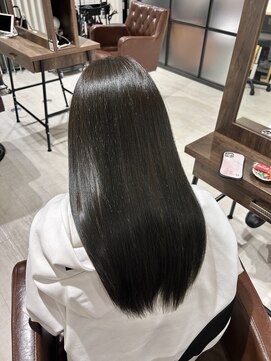 ソリス(Solis) オリーブグレージュ×髪質改善トリートメント