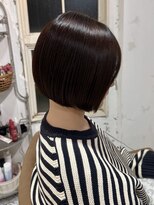 コク 千葉駅西口(COQU)&nbsp;ミニボブ × ボルドーカラー【千葉優希】