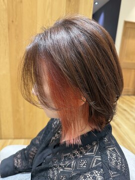 フィゼル あべのルシアス店(Aujua fizelle) インナーオレンジ☆fizelle三宅