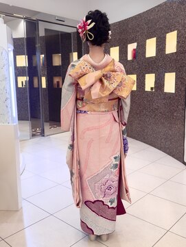 ヴィサージュ ギンザ VISAGE GINZA 和装アップスタイル