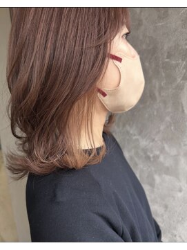 ヘアーメイク グレース ヴィヴィ(HAIR MAKE GRACE ViVi) インナーカラー/ベージュカラー/イヤリングカラー