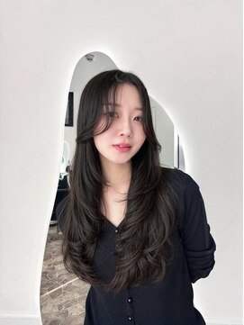 ロア 熊本(LOA) ワンカール顔まわりレイヤーカット