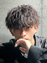 エルマーク 大宮(L-MARK)&nbsp;波巻きパーマ/スパイラルパーマ/メンズ/眉毛/短髪/サーフカール