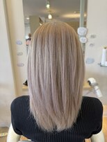 アコレ ミリュー 南草津店(ACCOLE milieu)&nbsp;ハイトーンでイメチェンを♪！ホワイトミルクティーベージュ！