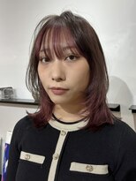 ユーリカ(Eurica) アンブレラカラー/インナーカラー/レイヤーカット/ピンクカラー