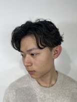 ブロートーキョー(BroTokyo)&nbsp;フェザーパーマ/men's/床屋/barber/ツーブロック