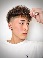 ラフテル ロマン(RAFTEL Roman)&nbsp;神戸垂水で出来るメンズパーマスペインカール海外風【塩原大輔】