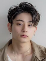ヴァルド バイ ブイシー 奈良 新大宮(VARDO by VC)&nbsp;爽やかアップバング/ショート×ツーブロック/メンズビジネスヘア