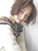 クリアーオブヘアー 栄南店(CLEAR of hair)&nbsp;【CLEAR】ワンレングスボブのナチュラルパーマスタイル
