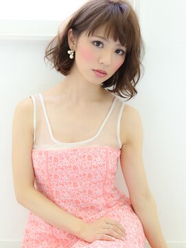 ティーノ(TINO by ganesha) ☆ハンサムだけど、女らしい♪ヌーディーボブ☆