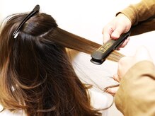 クリニックヘアサロン ハテナ(clinic hair salon HATENA)の雰囲気（毛髪改善技術”ケミカレーション"で叶えるナチュラルストレート!）