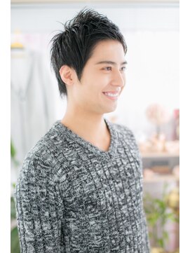 ミック ヘアアンドビューティー 大山店(miq  Hair&Beauty) 爽やか好感◎アップバングショート