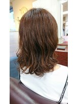 トゥエンティーフォー 泉大津店(24)&nbsp;デザインパーマ×ミディアムヘア