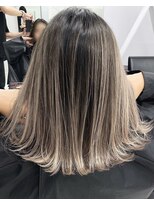 アライブ キチジョウジ(ALIVE Kichijoji)&nbsp;ALIVE吉祥寺 バレイヤージュグラデーション黒髪ことりベージュ