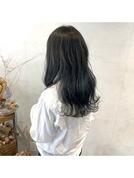 ミント(mint) 透明感ネイビーグレー!