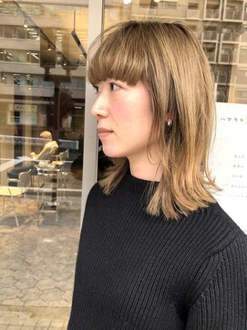 ハマモト ワイドバングハイトーン