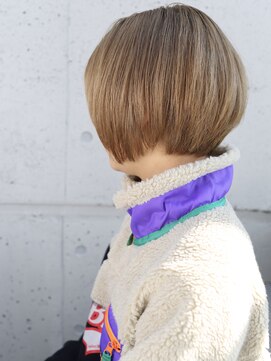 バース(BIRTH) 天神【BIRTH】マッシュショートボブ×ミルクティーベージュ