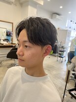 レジット メンズ ヘアサロン(LEGIT MEN's HAIR SALON)&nbsp;ふんわりセンターパート　カルマ仕上げ