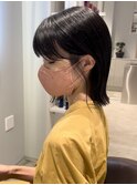美髪を叶える艶々切りっぱなしボブ/太田