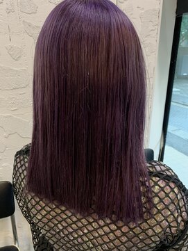 エム(EM) ダブルカラーラベンダーベージュカラーケアブリーチハイトーン