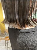 1月#イメチェンヘアスタイル#モードヘア#ダークアッシュ