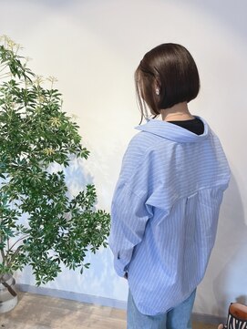 ノハナ(nohana) 【似合わせカット】切りっぱなしミディアムヘア