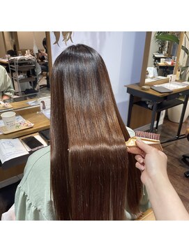 アヴァンスアンス 広島袋町店(AVANCE.ens) 髪質改善×ストレート