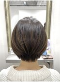 丸みショートボブ
