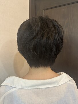 ロア ミオ 仙台駅前(Loa mio) ゆるふわパーマショートスタイル