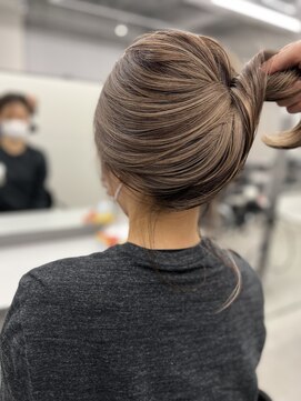 ジルブラン(JIL BLAN) ハイライトバレイヤージュダブルカラーケアブリーチ白髪染め