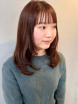 ラキ(laki) ワイドバング☆ピンクブラウン　八丁堀/laki