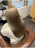 髪質改善ストレート