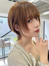 ニュアージュ 表参道 南青山(Nuage’) 似合わせショートレイヤーカット【Nuage'青山】ワイドバング美髪