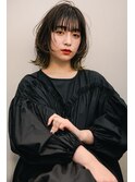 【LUZ立川】外ハネレイヤーボブ＋アッシュブラック★New Open