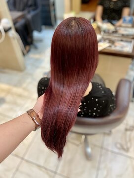 アルターリアン(aL ter LieN) 【ボルドーカラー】チェリーレッド 暖色カラー 千葉 増田なず花