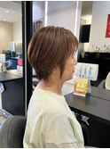 白髪ぼかし/白髪ぼかしハイライト/脱白髪染め/白髪染め/透明感