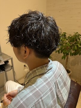 メンズサロン ルーブ 新潟(メンズサロンLOOB) 波巻きパーマスパイラルパーマメンズマッシュウルフカルマパーマ